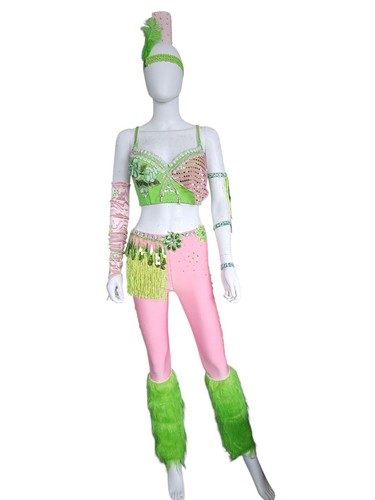 Pink green freestyle dance - pink,